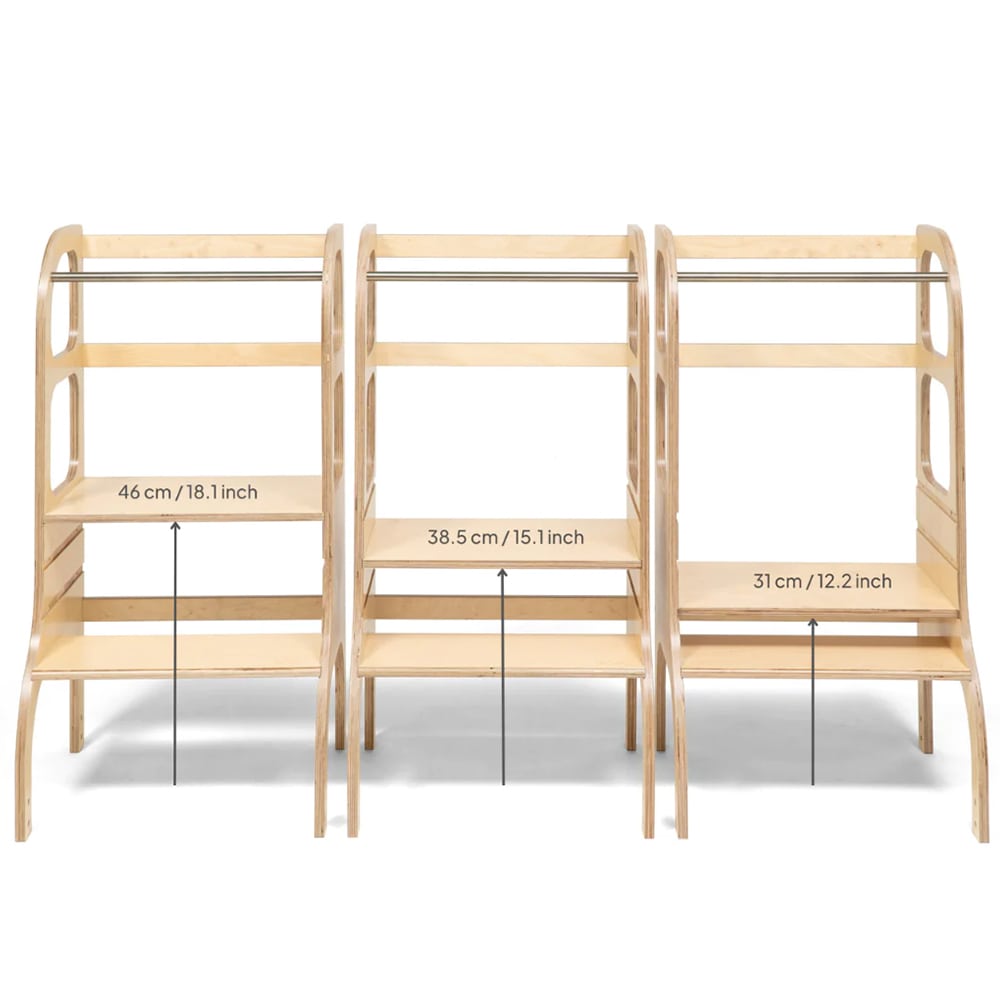 Ette Tete Step Up Helper-Toren - Zwart Ette Tete