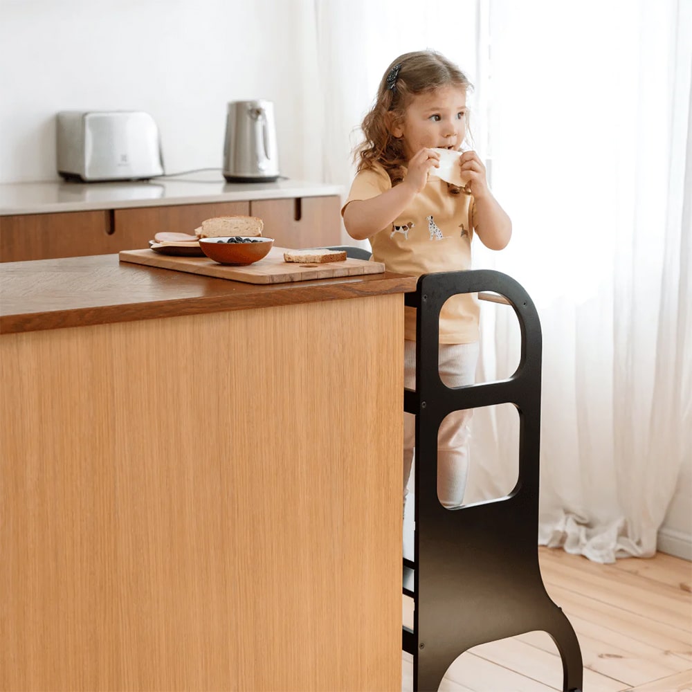 Ette Tete Step Up Helper-Toren - Zwart Ette Tete