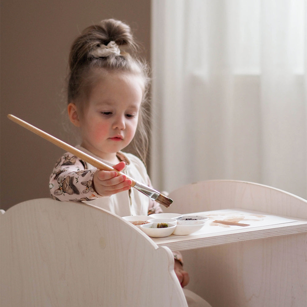 Fitwood Schommelpaard En Bureau Nuppu Fitwood
