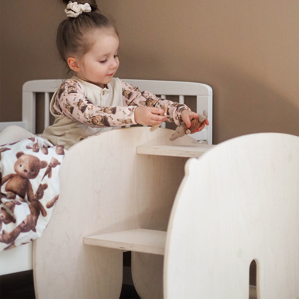 Fitwood Schommelpaard En Bureau Nuppu Fitwood