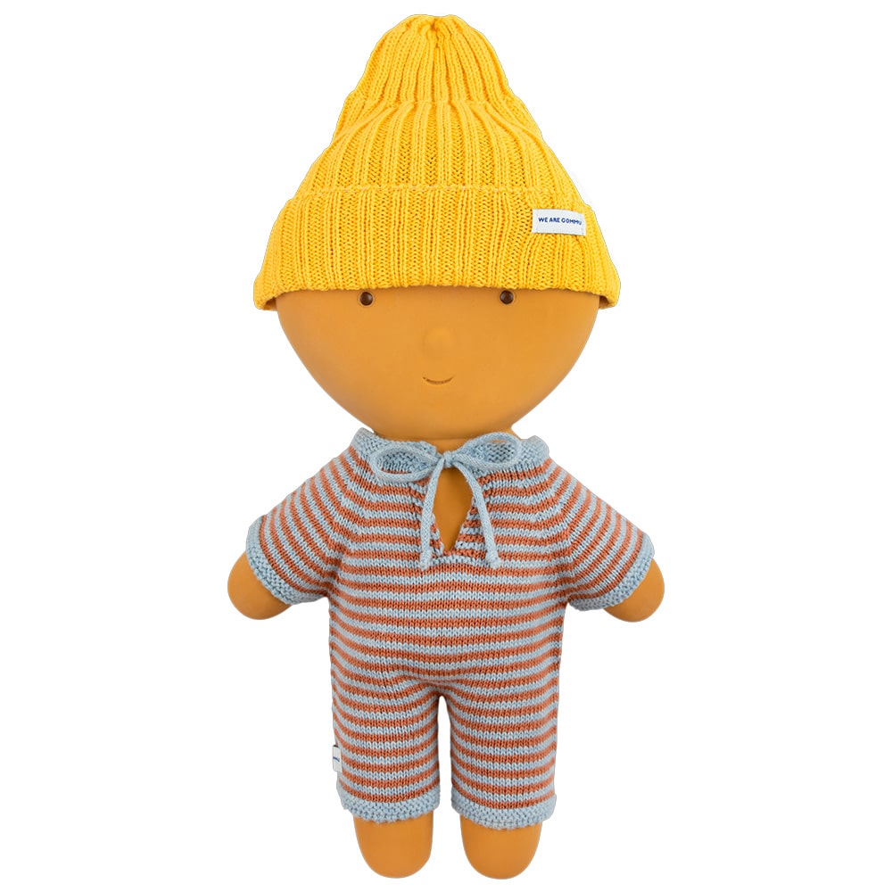 Gommu Poppenbeanie Yellow We are Gommu