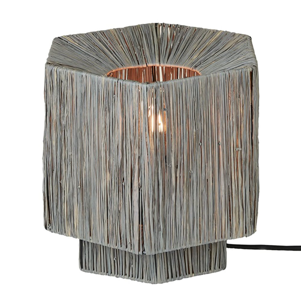 Good&Mojo Tafellamp Raffia Panama S