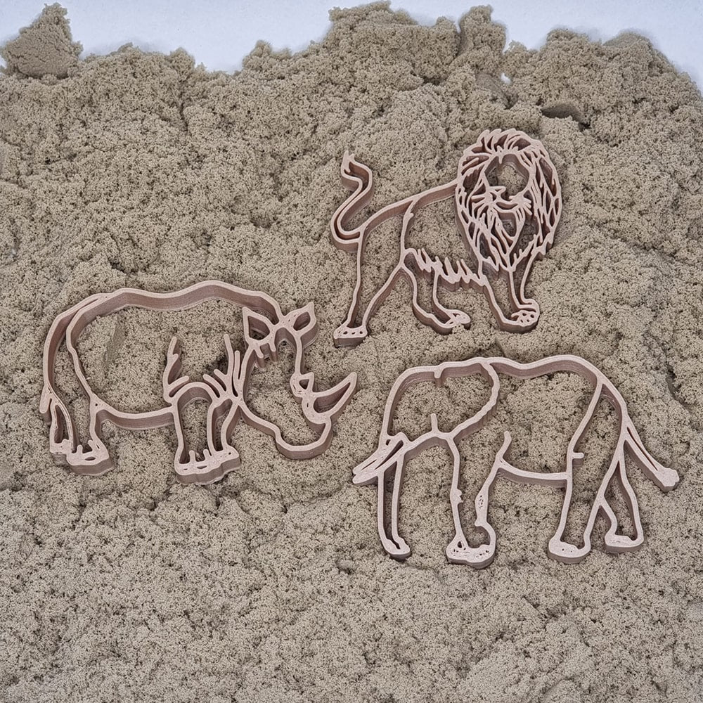 Grennn Safari Dieren Uitsteker