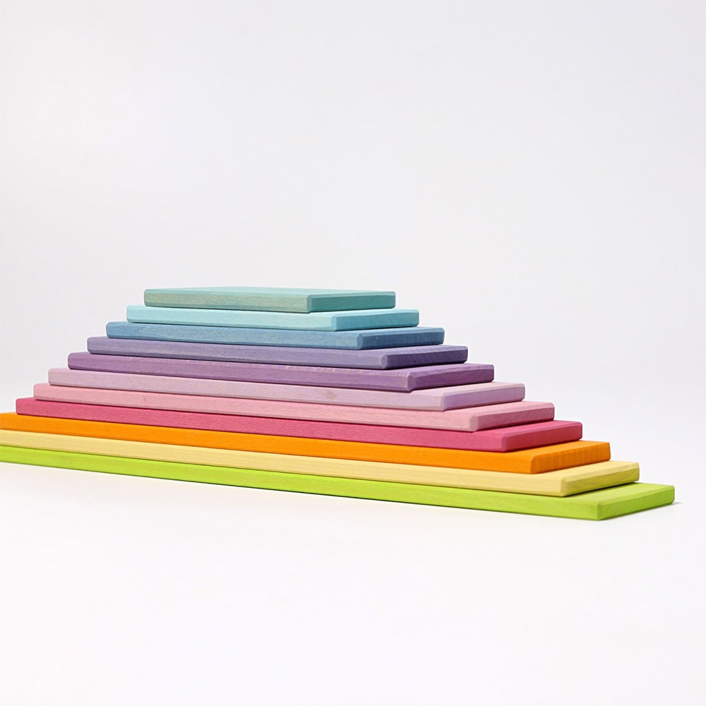 Grimms Houten Bouwplanken Pastel