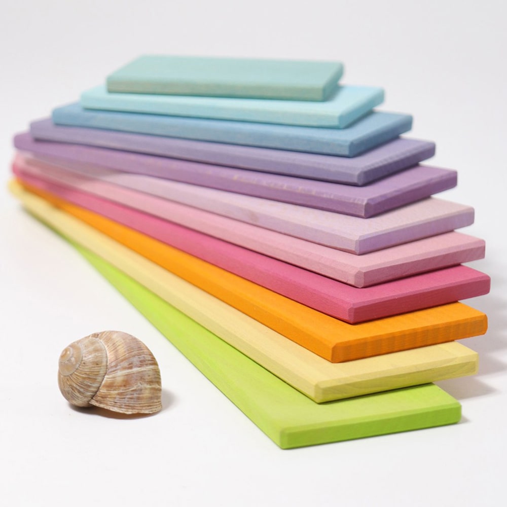 Grimms Houten Bouwplanken Pastel