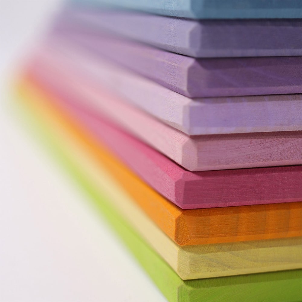 Grimms Houten Bouwplanken Pastel