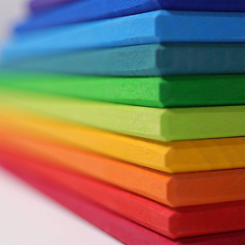 Grimms Houten Bouwplanken Regenboog