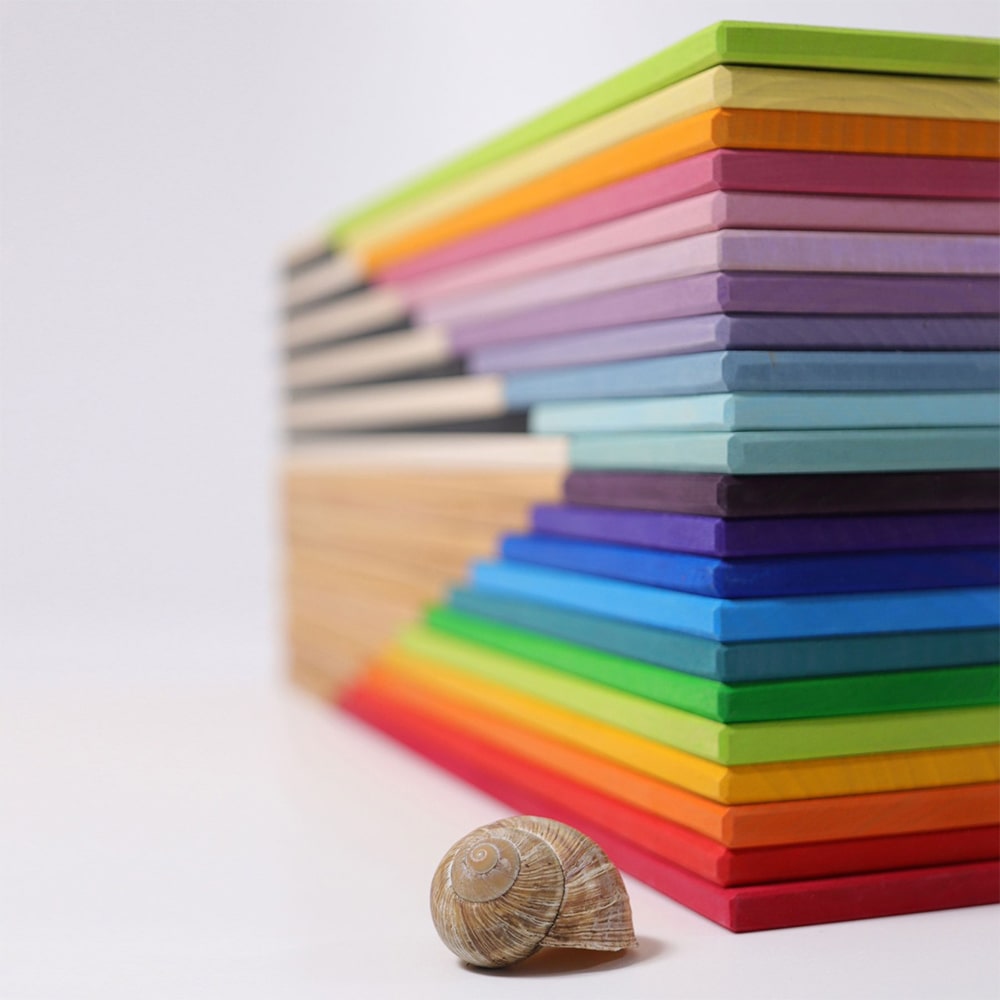 Grimms Houten Bouwplanken Regenboog