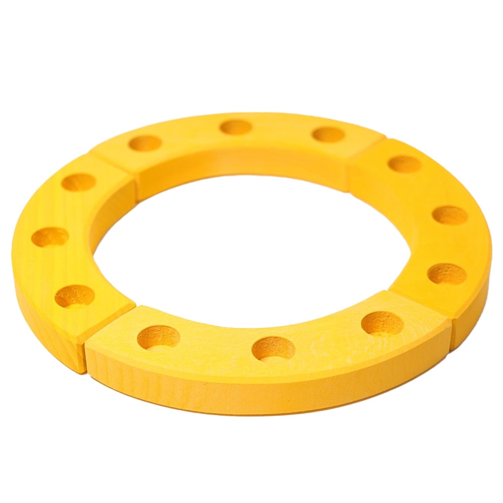 Grimms Verjaardagsring Ø 22cm Geel Grimms