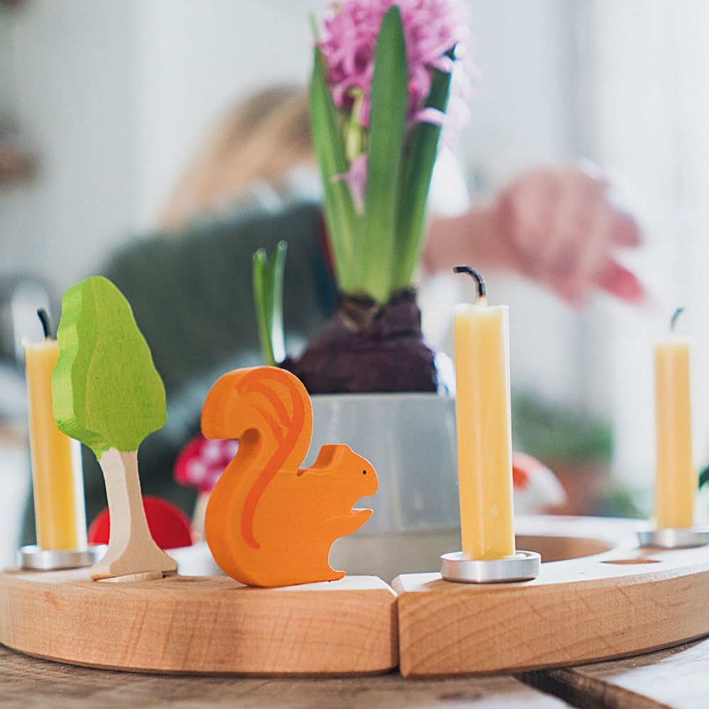 Grimms Verjaardagsring Ø 22cm Naturel Grimms