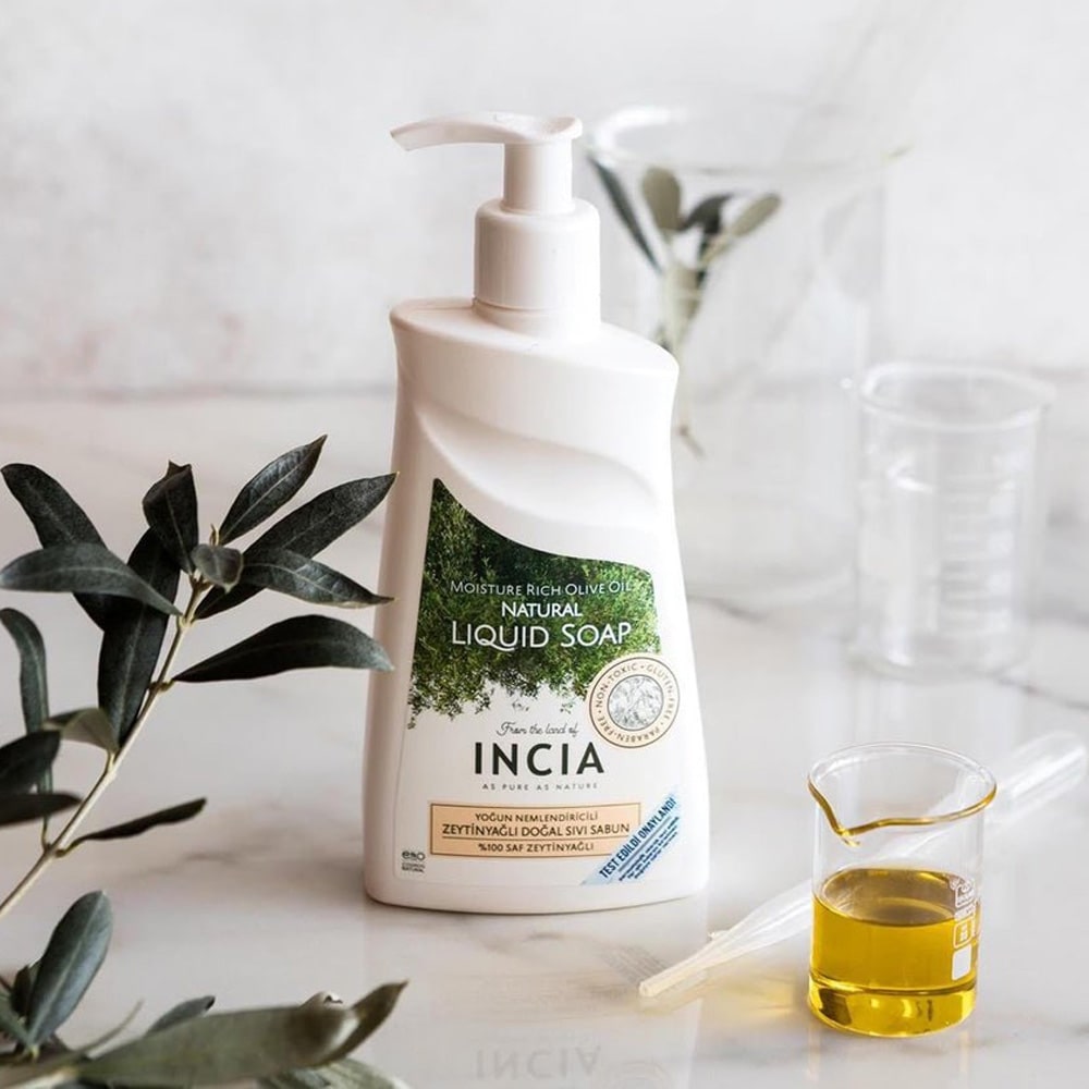 Incia 100% Natuurlijke Vloeibare Handzeep Incia