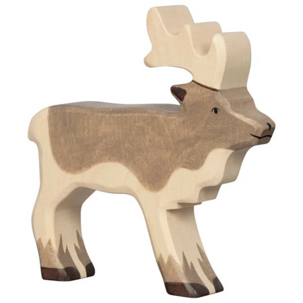 Holztiger Rendier