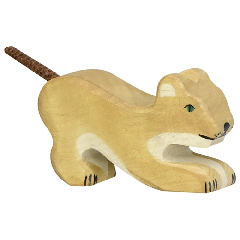 Holztiger Spelende Welp Holztiger