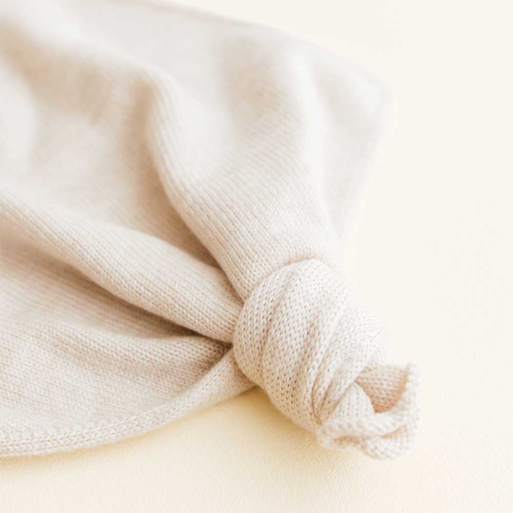 Hvid Knuffeldoekje Teddy Tokki - Cream Hvid