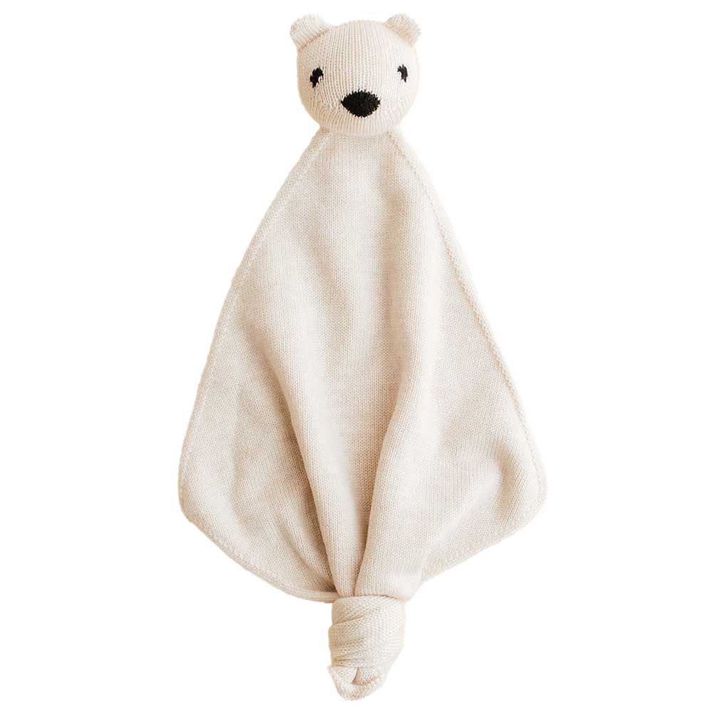 Hvid Knuffeldoekje Teddy Tokki - Cream Hvid