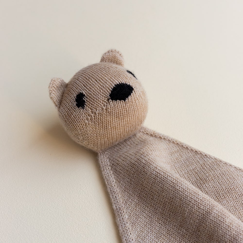 Hvid Knuffeldoekje Teddy Tokki - Sand Hvid