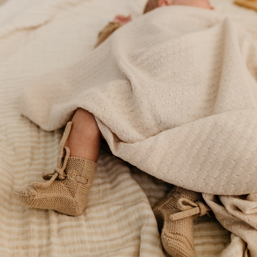 Hvid Slofjes - Sand Hvid