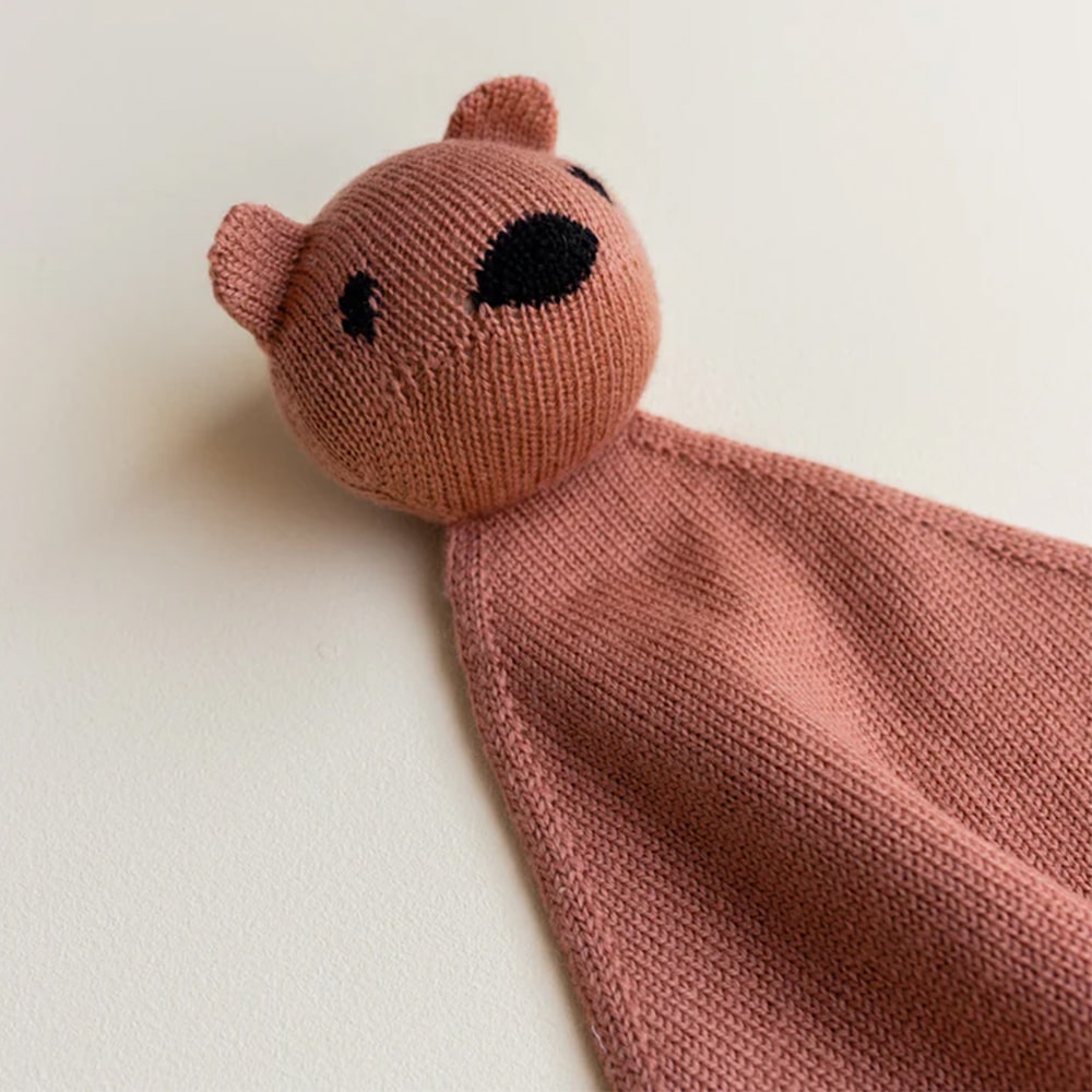 Hvid Knuffeldoekje Teddy Tokki - Brick Hvid