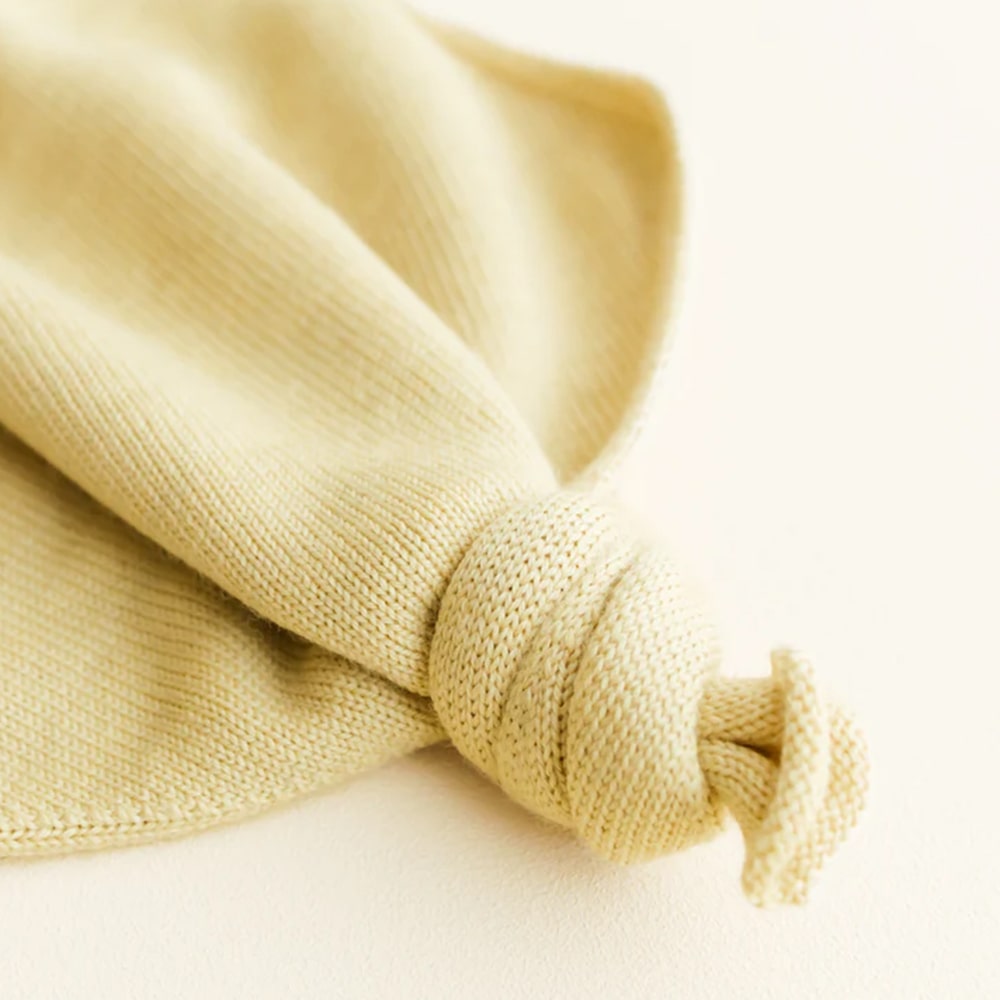Hvid Knuffeldoekje Teddy Tokki - Light Yellow Hvid