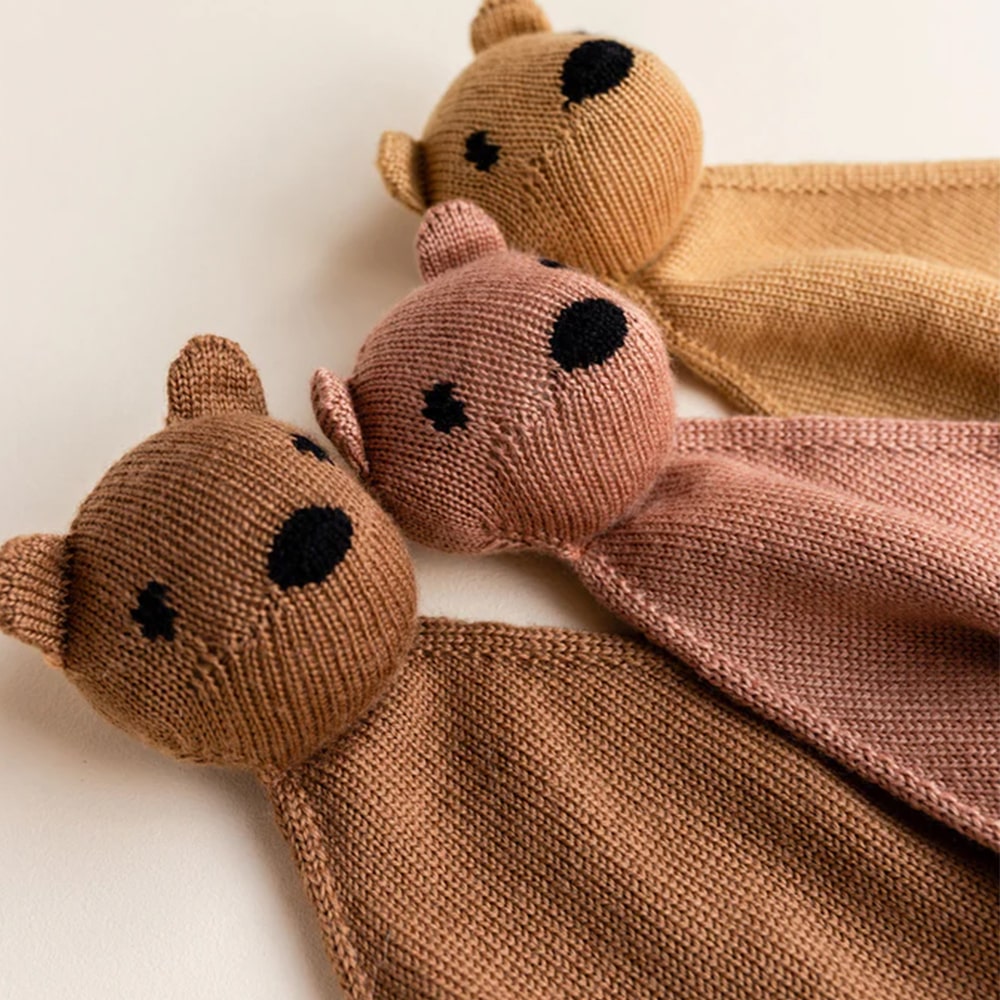 Hvid Knuffeldoekje Teddy Tokki - Ochre Hvid