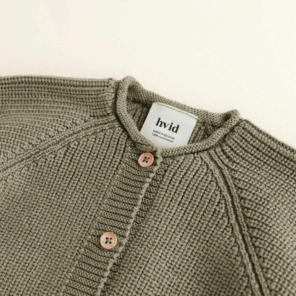 Hvid Vest Inga 100% Merinowol