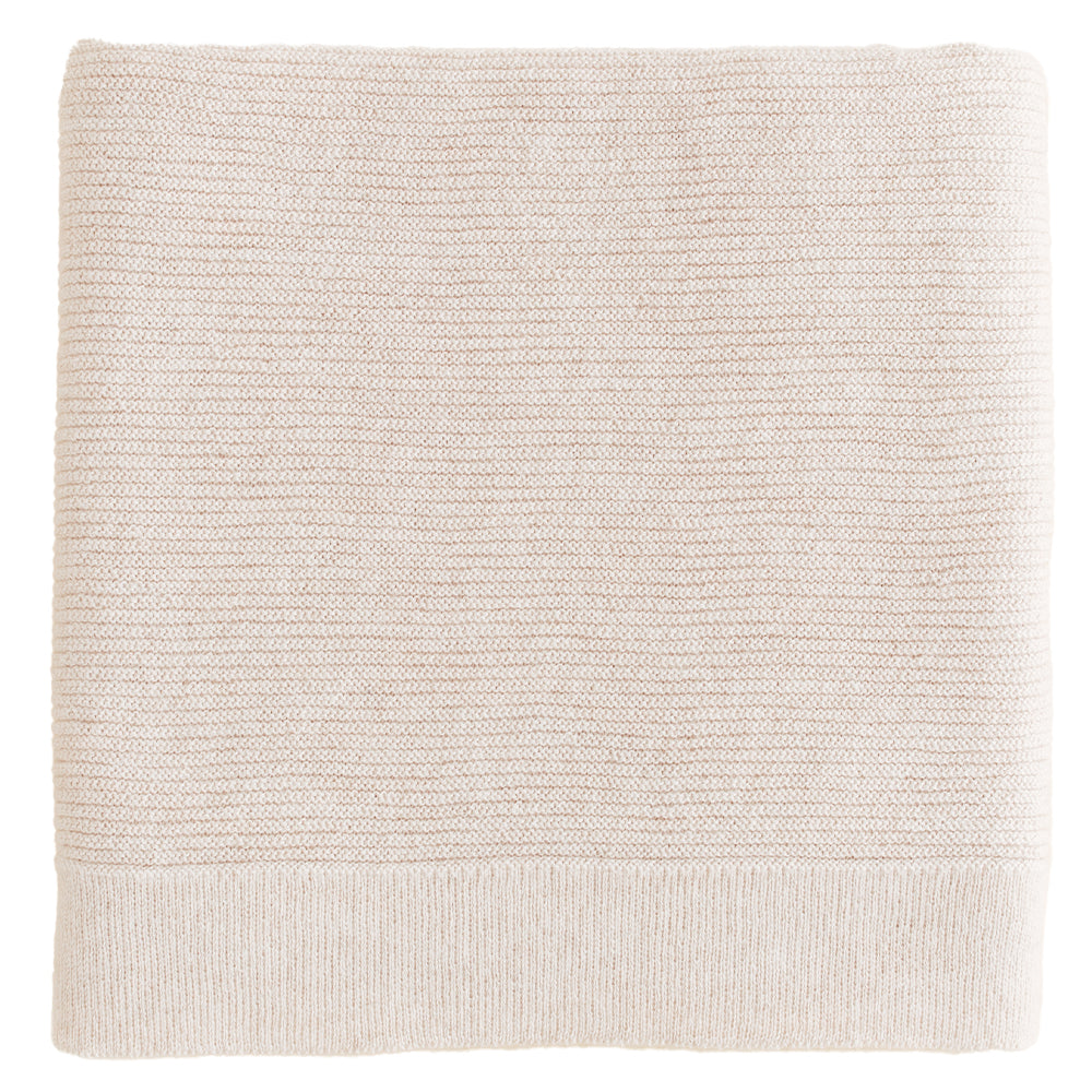 Hvid Wollen Deken Gust 70 x 95 cm - Cream Hvid