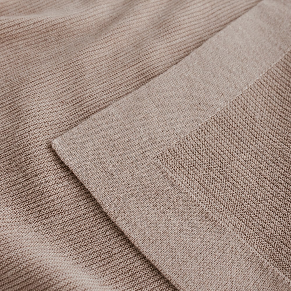 Hvid Wollen Deken Gust 70 x 95 cm - Sand Hvid
