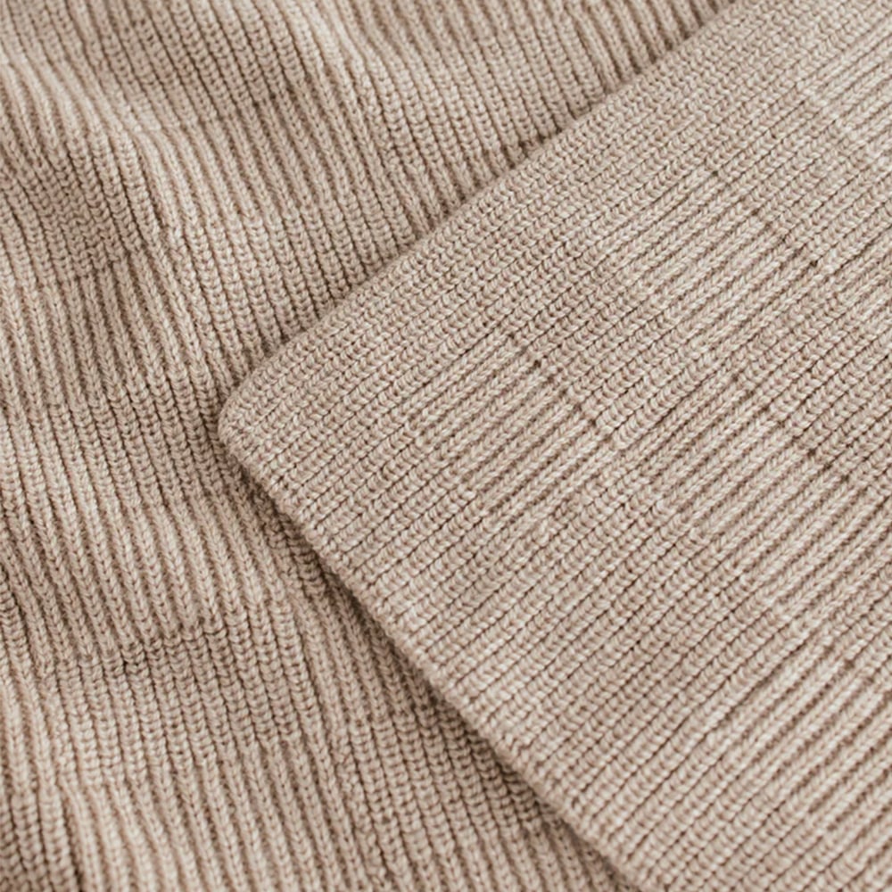 Hvid Wollen Deken Ivy 70 x 95 cm - Pebble