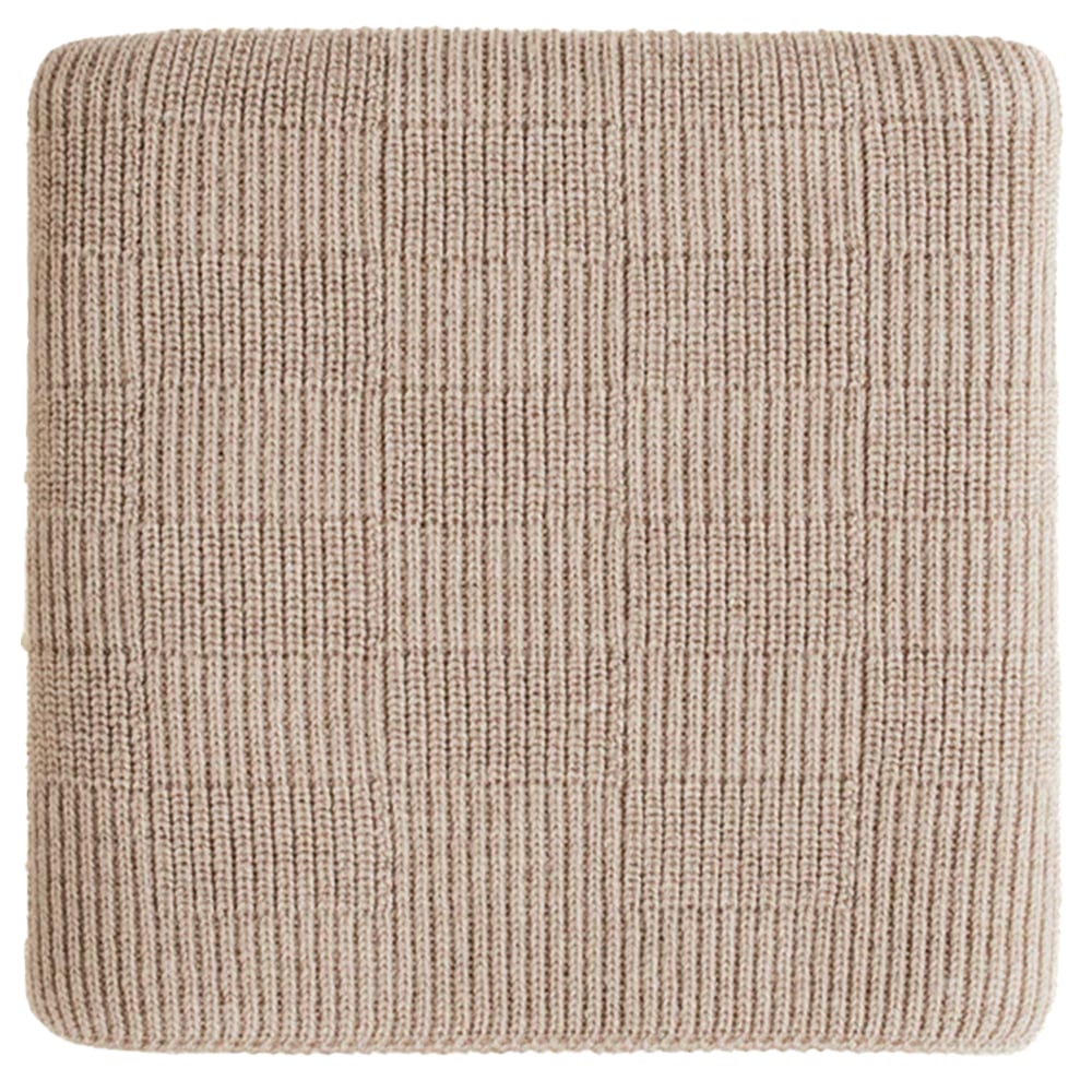 Hvid Wollen Deken Ivy 70 x 95 cm