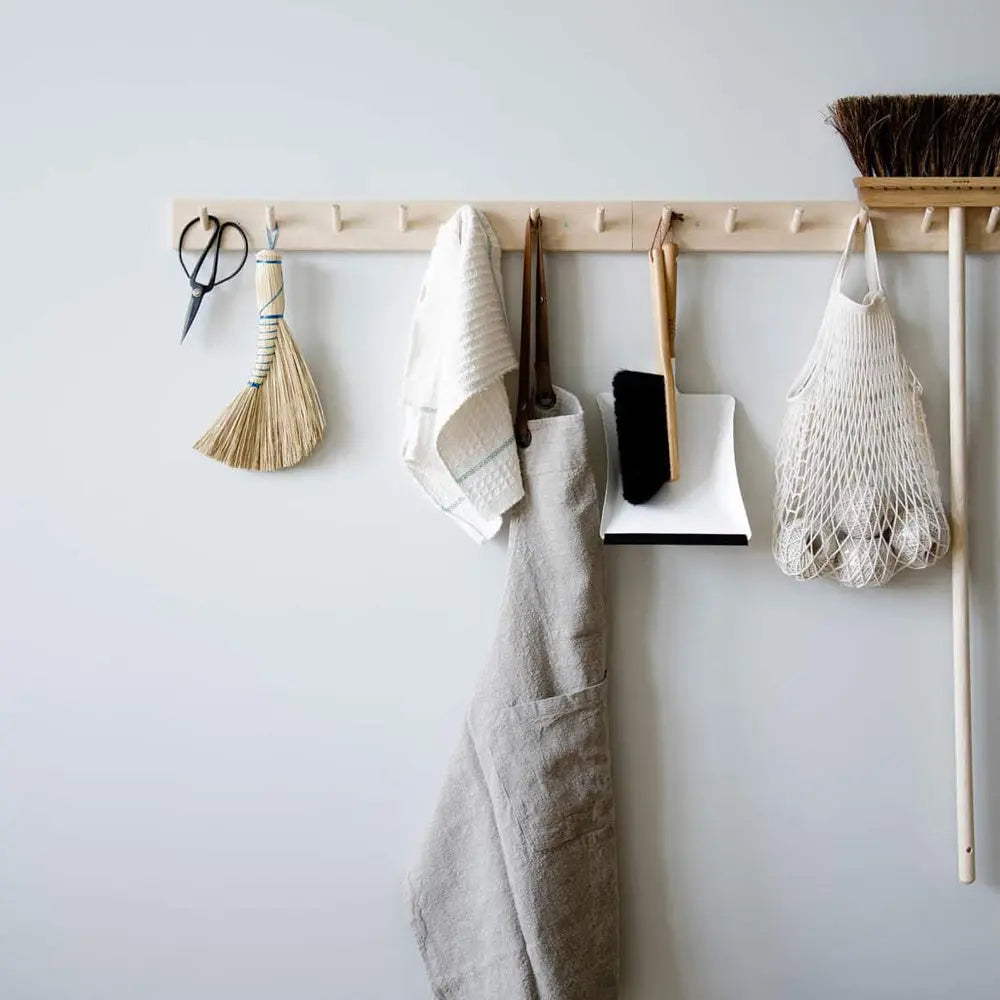 Iris Hantverk Houten Kapstok Met 7 Haken Iris Hantverk