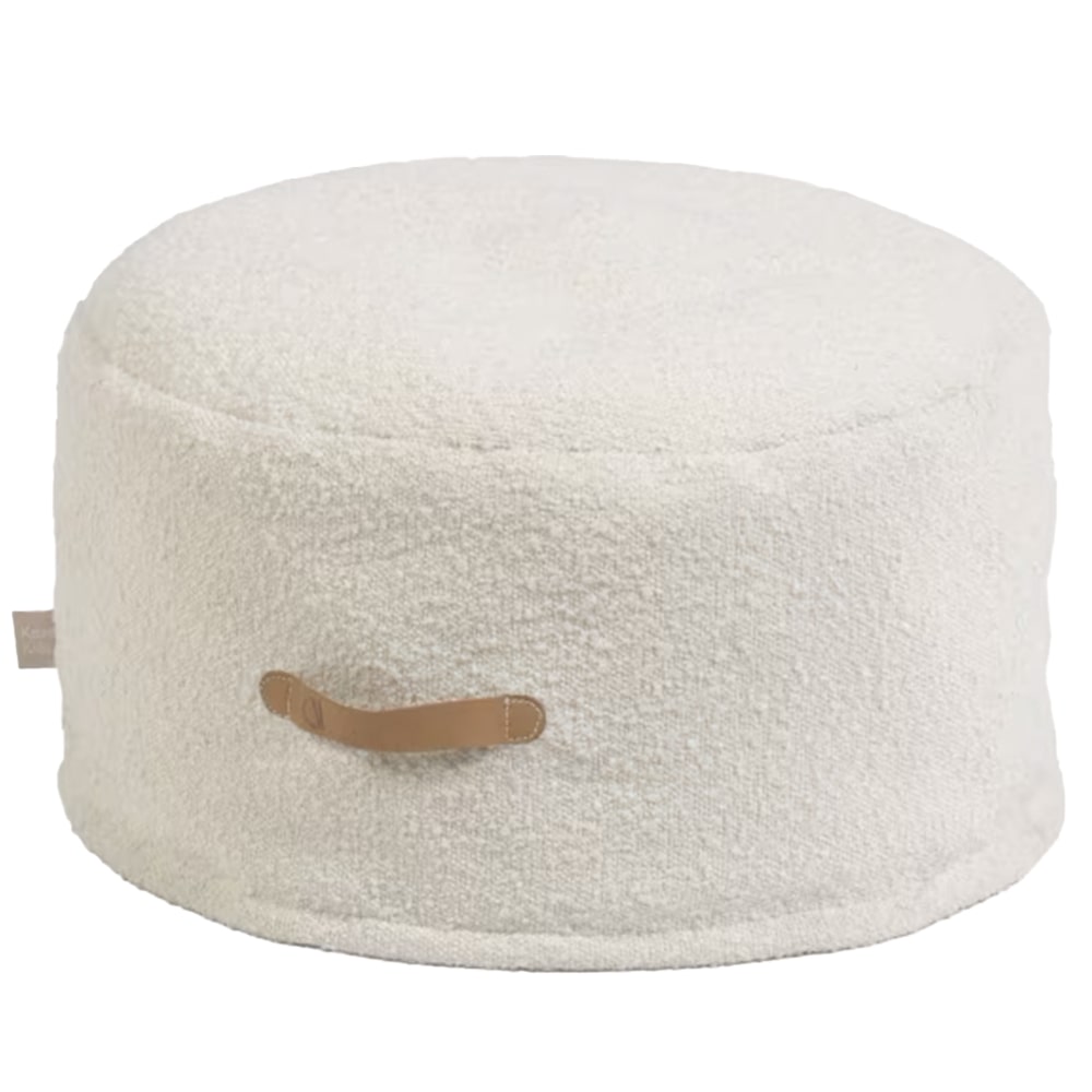 Kave Home Poef Adara Wit Kave Home