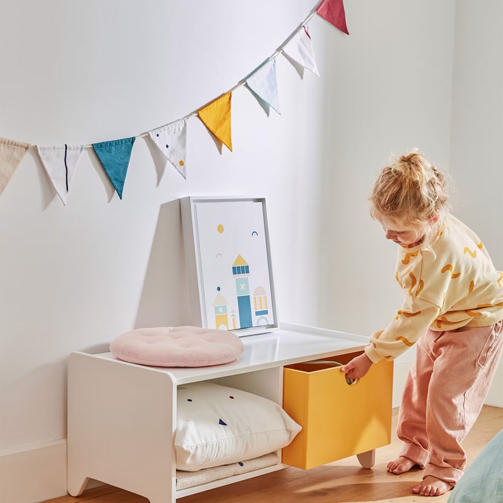 Kave Home Zalia Stoffen Vlaggetjes - Multi