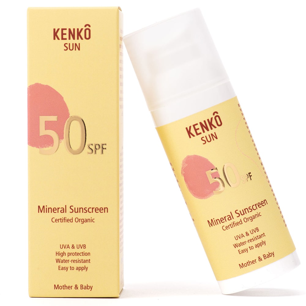 Kenko Natuurlijke Zonnebrandcreme SPF50 Moeder en Baby Kenko