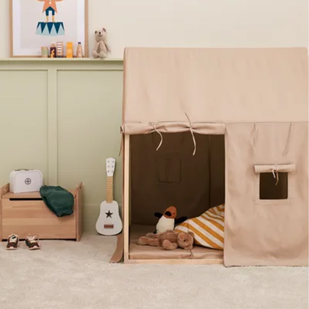 Kids Concept Speelmat Opvouwbaar - Beige Kids Concept