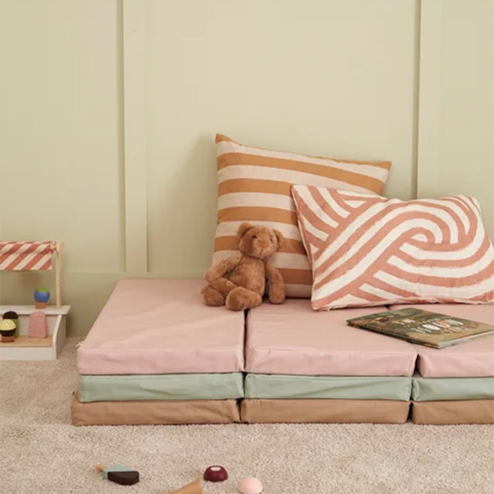 Kids Concept Speelmat Opvouwbaar - Beige Kids Concept