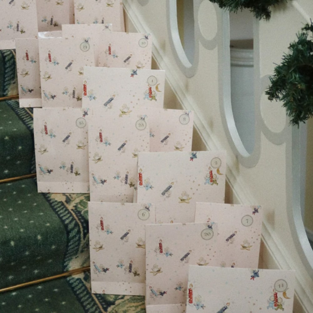 Konges Slojd Adventskalendar 24 cadeautjes - Beige