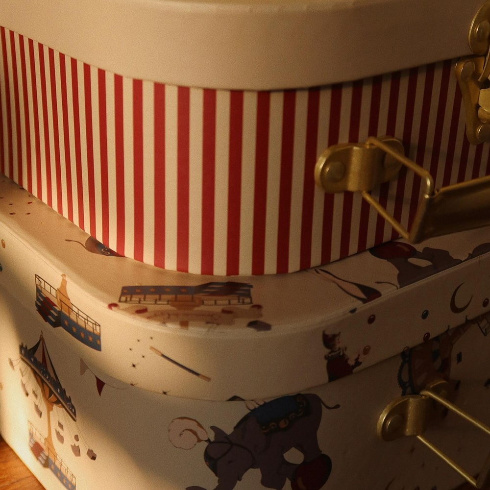 Konges Sløjd Koffertjes - 2 Stuks