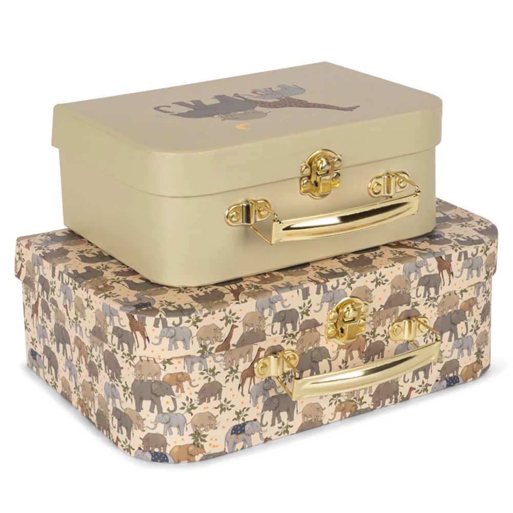 Konges Slojd Koffertjes 2- Pack /Safari Konges Slojd