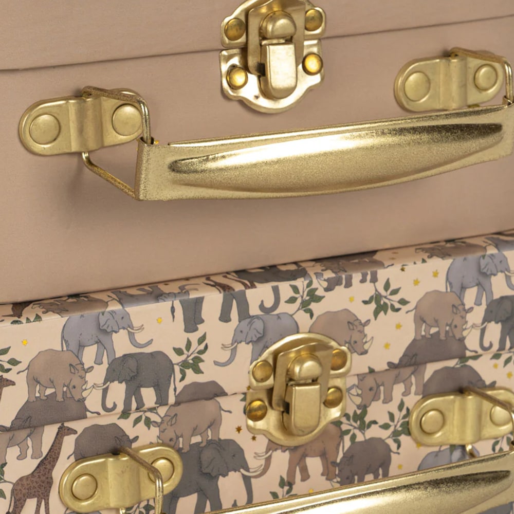 Konges Slojd Koffertjes 2- Pack /Safari Konges Slojd