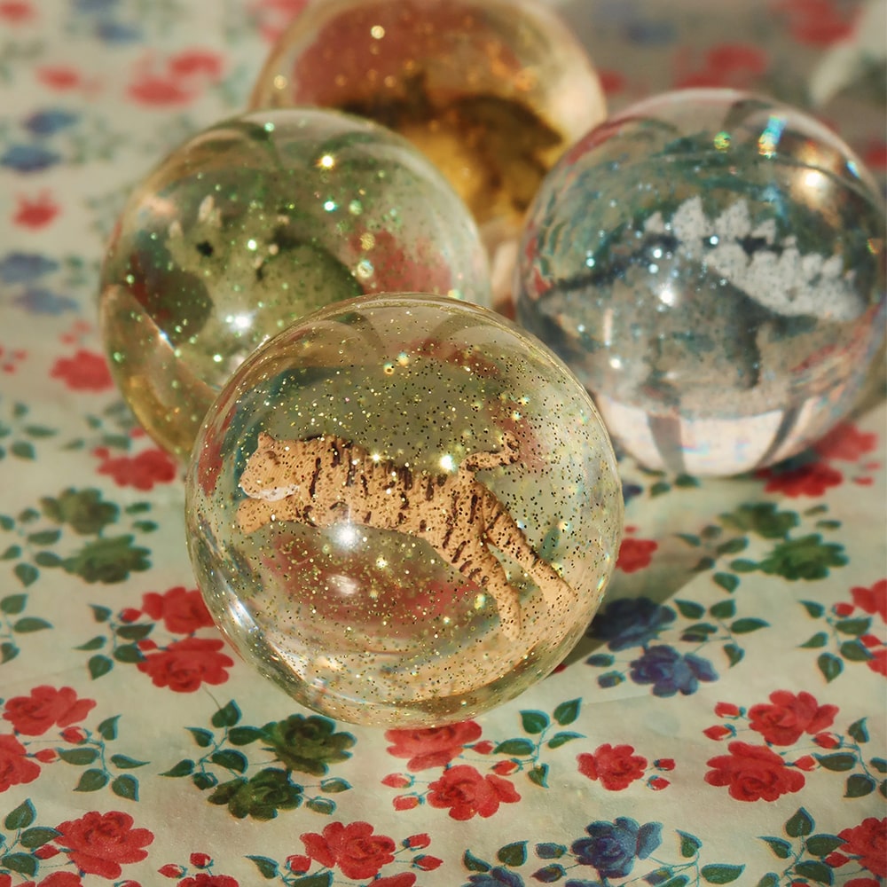 Konges Slojd Stuiterballen 2 Stuks - Lemon /Tiger Konges Slojd