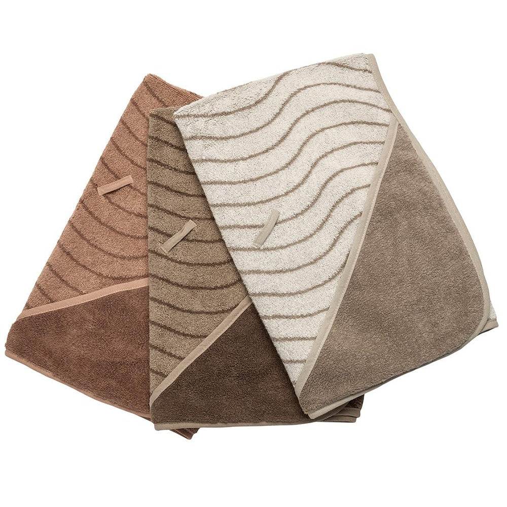 Leander Badcape Hoodie Woodland Cappuccino Leander