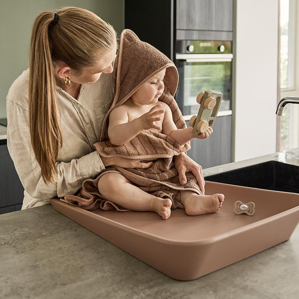 Leander Badcape Hoodie Woodland Clay Leander