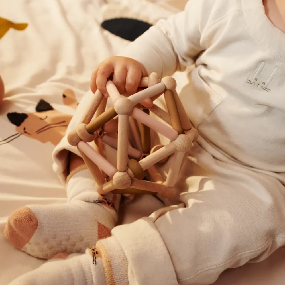Liewood Annemette Baby Rammelaar - Mustard Multi Mix Liewood