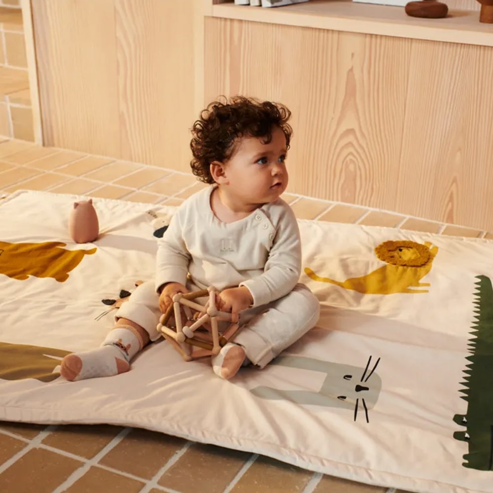 Liewood Annemette Baby Rammelaar - Mustard Multi Mix Liewood