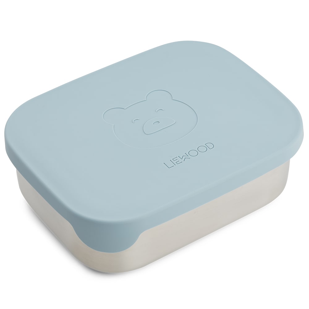 Liewood Arthur Lunchbox Mr Bear Sea Blue Liewood