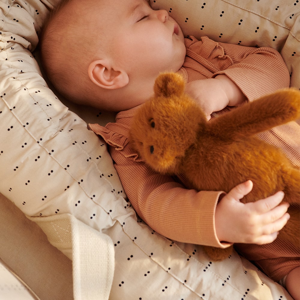 Liewood Binnie Knuffelbeer Klein - Golden Caramel Liewood