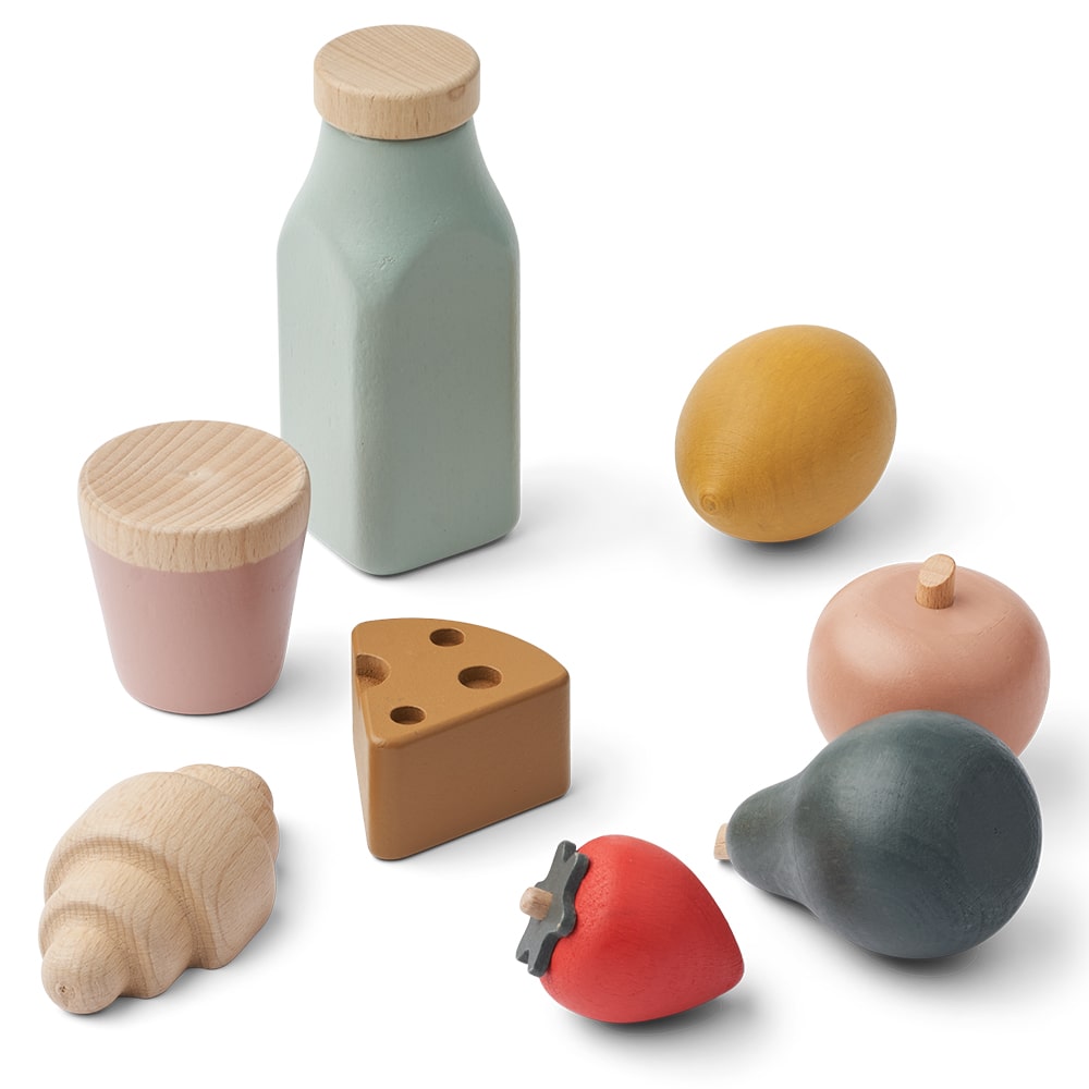 Liewood Florin Play Groente en Fruit Mandje - Sandy Multi Mix Liewood