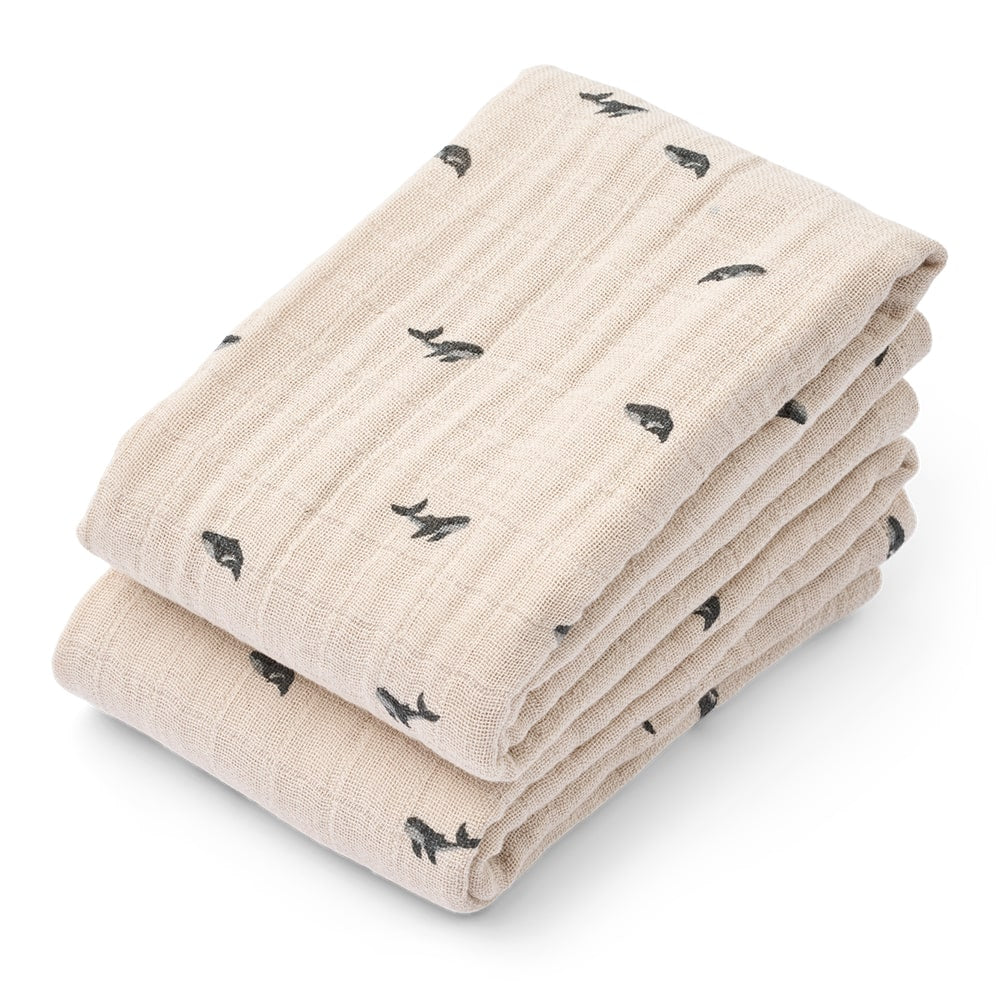 Liewood Lewis Hydrofiele Doeken 65x65cm 2 Pack