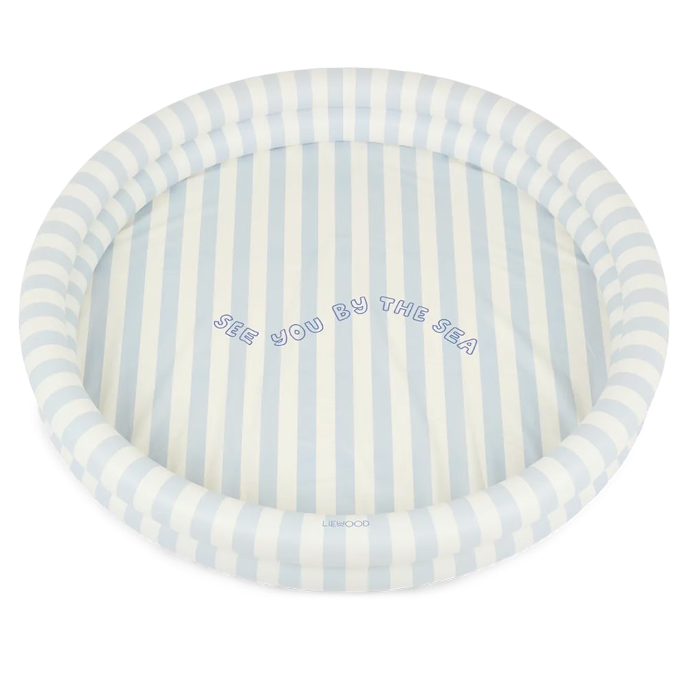 Liewood Jean Pool Large - See You By The Sea / Stripe Pure Sky
