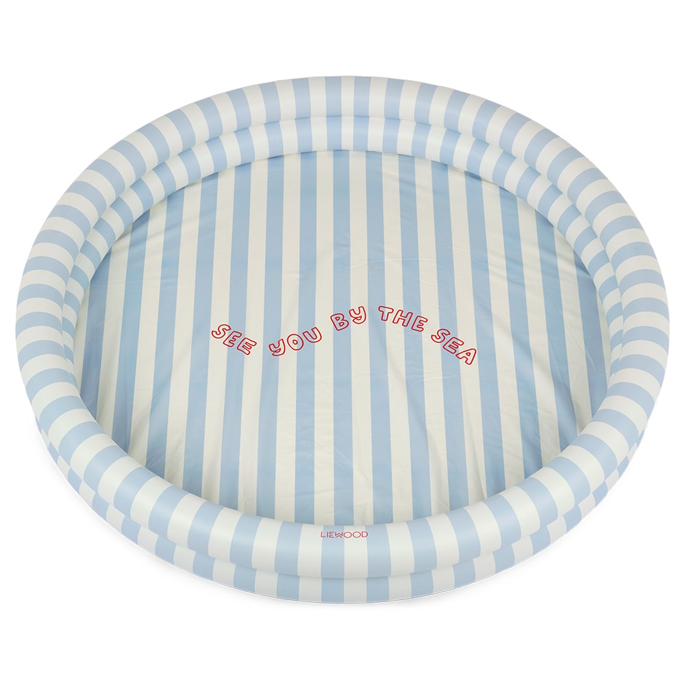 Liewood Jean Pool Large - See You By The Sea / Stripe Pure Sky